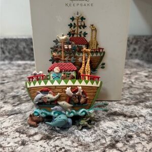 Hallmark Keepsake Colorful Noah's Ark Figurine